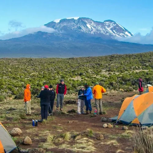 climbing Kilimanjaro