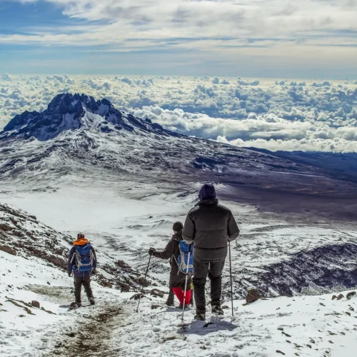 climbing machame route