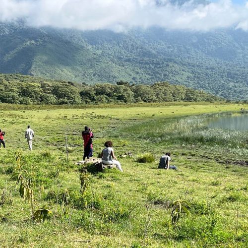 view lake natron